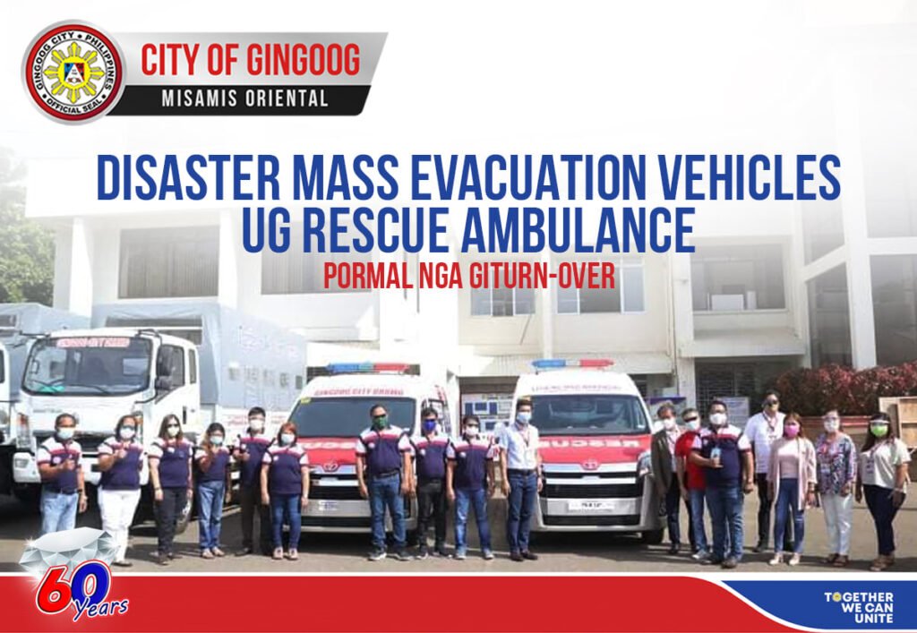 Disaster Mass Evacuation Vehicles ug dugang Rescue Ambulance Vehicles, Pormal nga giturn-over