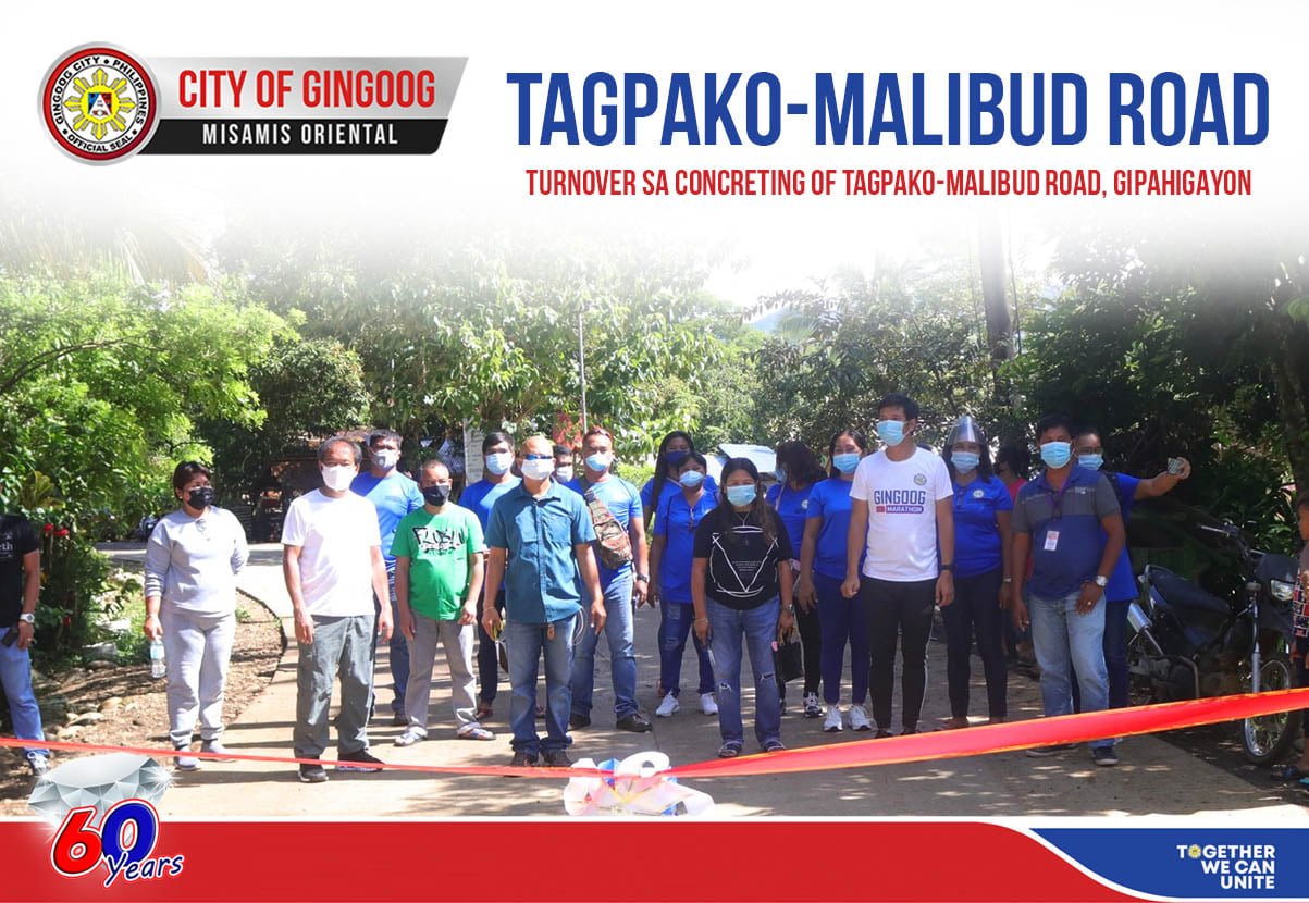 Turnover sa Concreting of Tagpako-Malibud Road, Gipahigayon