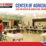CCGC isip Center of Agriculture, Gipanghingusgan